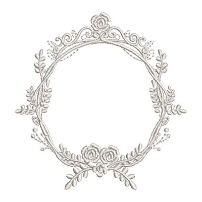 Matriz de matriz Matriz De Bordado Moldura Provençal 290