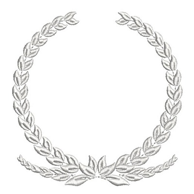 Matriz de matriz Matriz De Bordado Moldura Acácias 26