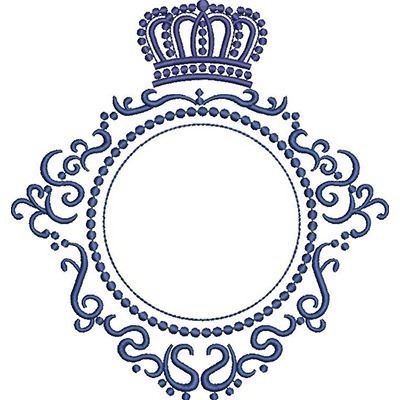 Matriz de matriz Matriz De Bordado Moldura Provençal 308