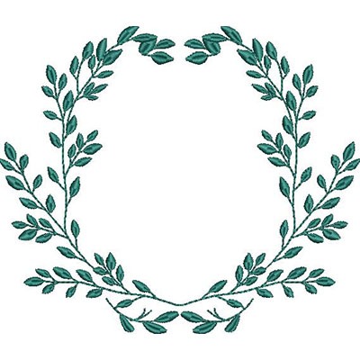 Matriz de matriz Matriz De Bordado Moldura Floral 76