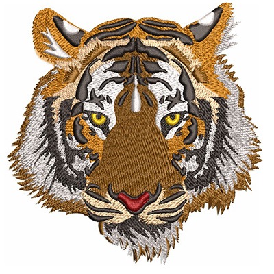 Matriz de matriz Matriz De Bordado Tigre 12 Cm