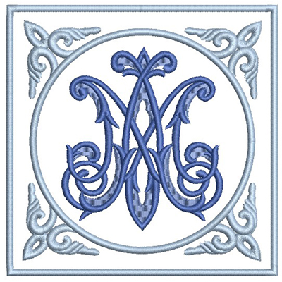 Matriz de matriz Matriz De Bordado Conjunto De Alfaia Mariano 53