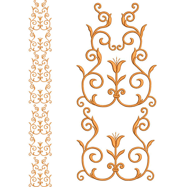 Matriz de matriz Matriz De Bordado Conjunto De 2 Ornamentos