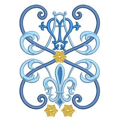 Matriz de matriz Matriz De Bordado Arabesco Mariano 4