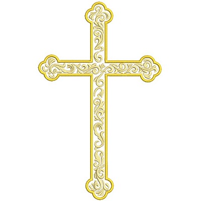 Matriz de matriz Matriz De Bordado Cruz Decorada 20 Cm