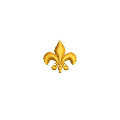 Matriz de matriz Matriz De Bordado Flor De Lis 14