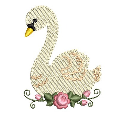 Matriz de matriz Matriz De Bordado Cisne 12