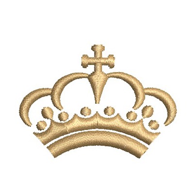 Matriz de matriz Matriz De Bordado Coroa 29