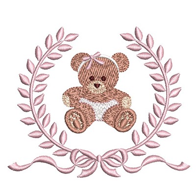 Matriz de matriz Matriz De Bordado Ursa Na Moldura 4