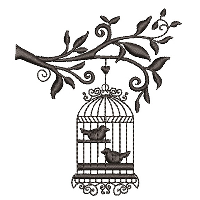 Matriz de matriz Matriz De Bordado Gaiola 3