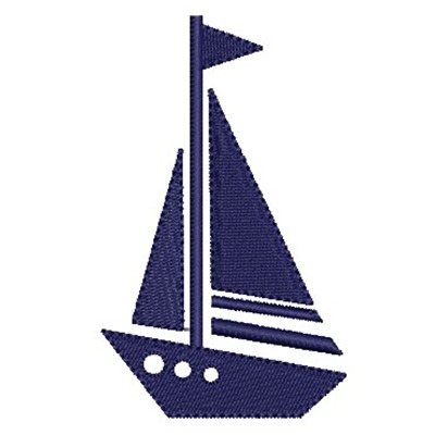 Matriz de matriz Matriz De Bordado Barco 9 Cm