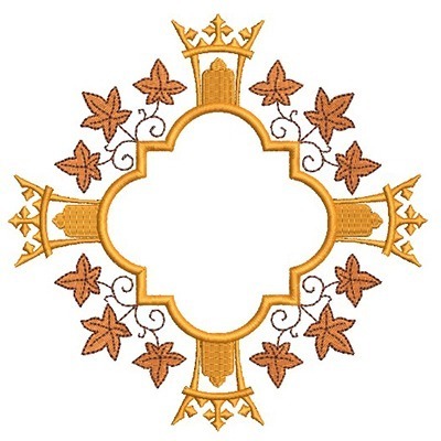 Matriz de matriz Matriz De Bordado Moldura Religiosa 10