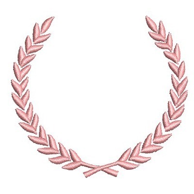 Matriz de matriz Matriz De Bordado Moldura Ramos De Acácias 6