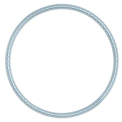 Matriz de matriz Matriz De Bordado Moldura Aros 2