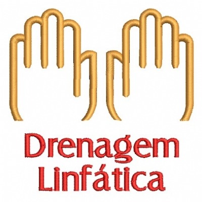 Matriz de matriz Matriz De Bordado Drenagem Linfática 2