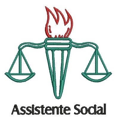 Matriz de matriz Matriz De Bordado Assistente Social