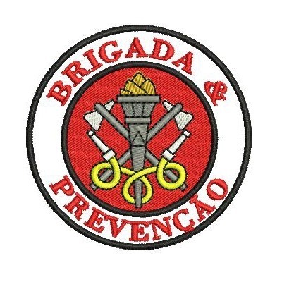Matriz de matriz Matriz De Bordado Brigada &amp;  Prevenção