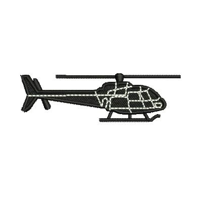 Matriz de matriz Matriz De Bordado Helicoptero