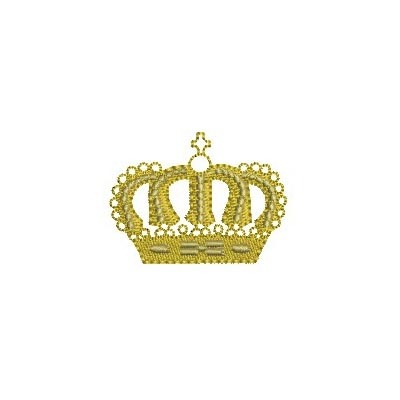 Matriz de matriz Matriz De Bordado Coroa 6