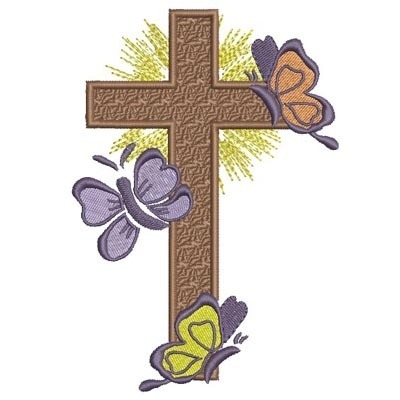 Matriz de matriz Matriz De Bordado Cruz Corpus Christ