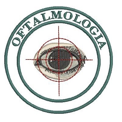 Matriz de matriz Matriz De Bordado Oftalmologia Escudo