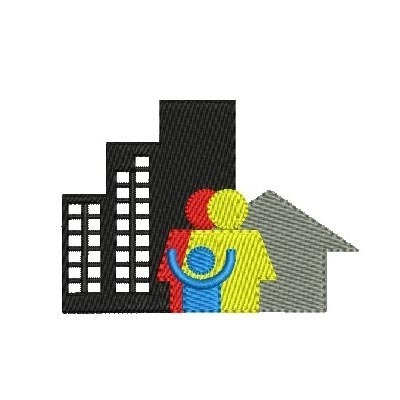 Matriz de matriz Matriz De Bordado Habitação