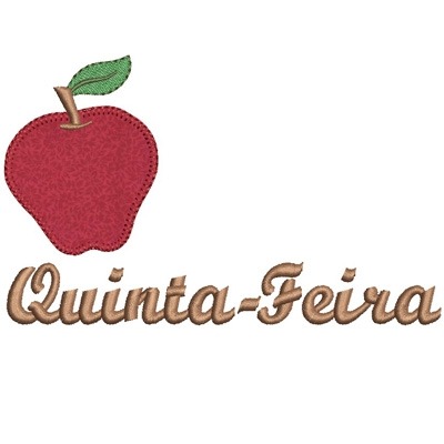 Matriz de matriz Matriz De Bordado Quinta Feira