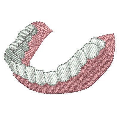 Matriz de matriz Matriz De Bordado Prótese Dentária