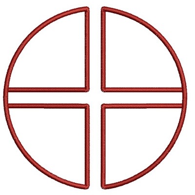 Matriz de matriz Matriz De Bordado Cruz 6
