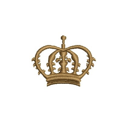 Matriz de matriz Matriz De Bordado Coroa