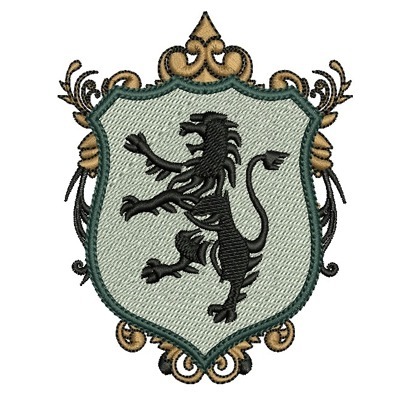 Matriz de matriz Matriz De Bordado Heráldica 27