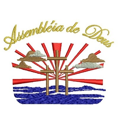 Matriz de matriz Matriz De Bordado Assembléia De Deus