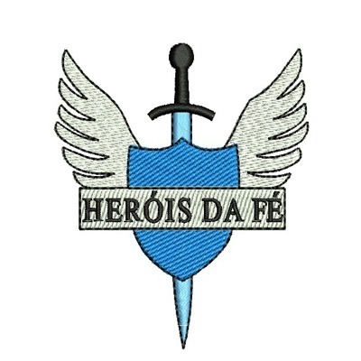 Matriz de matriz Matriz De Bordado Heróis Da Fé