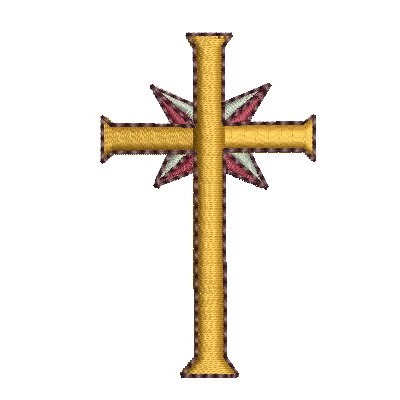 Matriz de matriz Matriz De Bordado Cruz 12