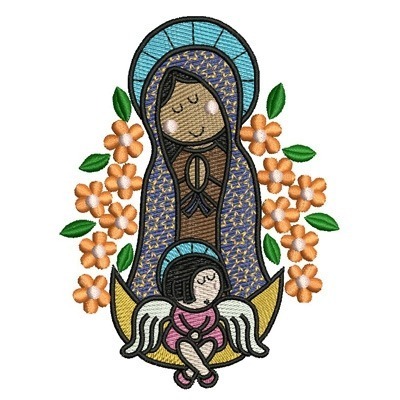 Matriz de matriz Matriz De Bordado Nossa Senhora Aparecida
