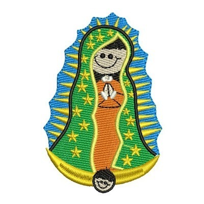Matriz de matriz Matriz De Bordado Nossa Senhora Guadalupe 3