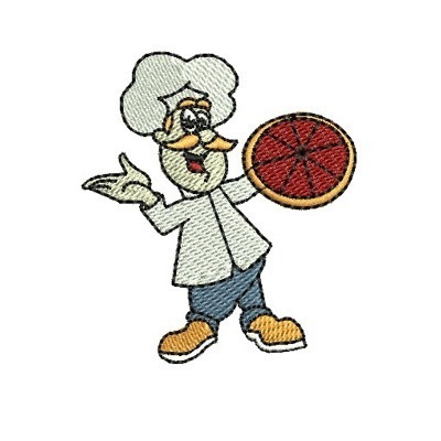 Matriz de matriz Matriz De Bordado Pizzaiolo 2