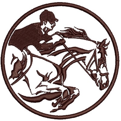 Matriz de matriz Matriz De Bordado Hipismo 4