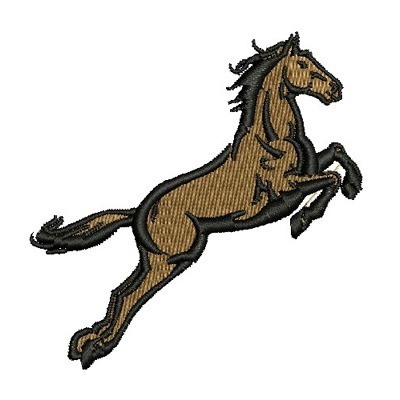 Matriz de matriz Matriz De Bordado Cavalo Hipismo 13 Cm