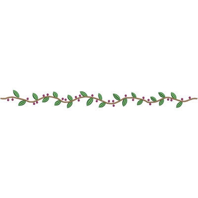 Matriz de matriz Matriz De Bordado Barrado 30 Cm