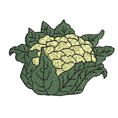Matriz de matriz Matriz De Bordado Couve Flor
