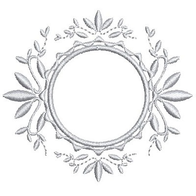 Matriz de matriz Matriz De Bordado Moldura Vazada Com Ramos