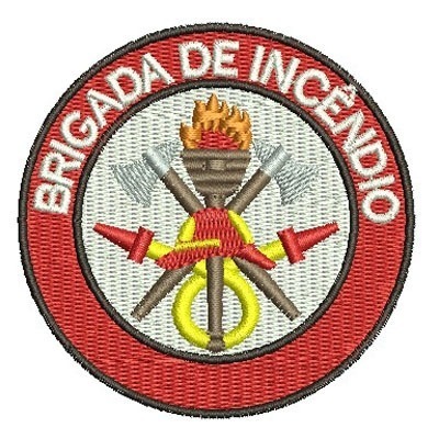 Matriz de matriz Matriz De Bordado Brigada De Incêndio 8