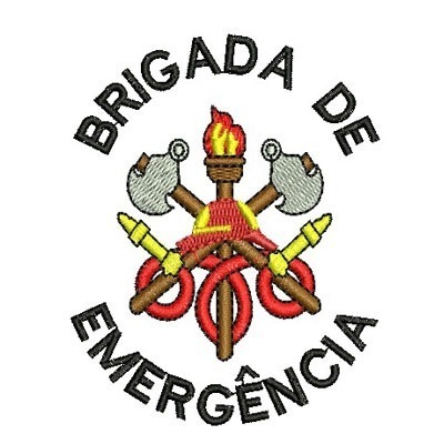 Matriz de matriz Matriz De Bordado Brigada De Emergência