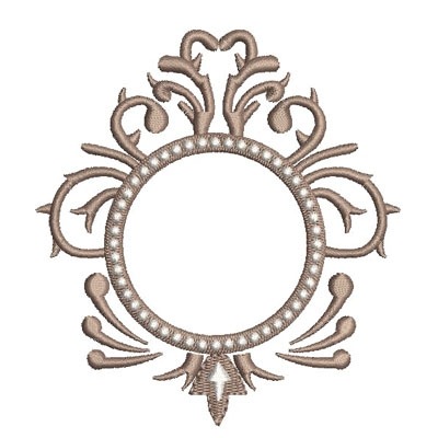 Matriz de matriz Matriz De Bordado Moldura Vazada 17