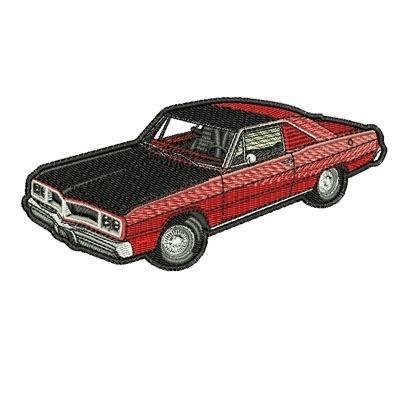 Matriz de matriz Matriz De Bordado Carro Antigo Clássico