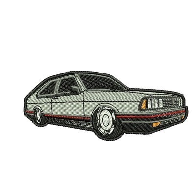 Matriz de matriz Matriz De Bordado Carro Clássico 17