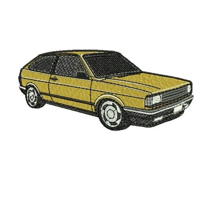 Matriz de matriz Matriz De Bordado Carro Antigo Com Contorno