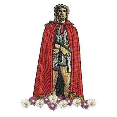 Matriz de matriz Matriz De Bordado Senhor Bom Jesus 18 Cm