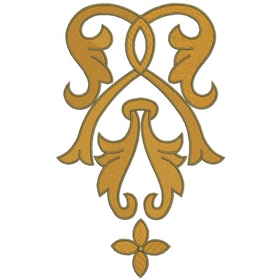 Matriz de matriz Matriz De Bordado Mariano 24cm 1